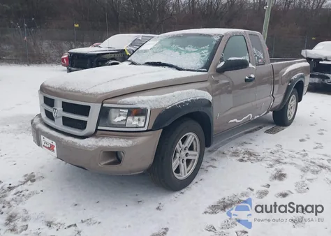 2009 Dodge Dakota Bighorn/Lonestar из США, поврежденный, VIN 1D7HE32K09S807520
